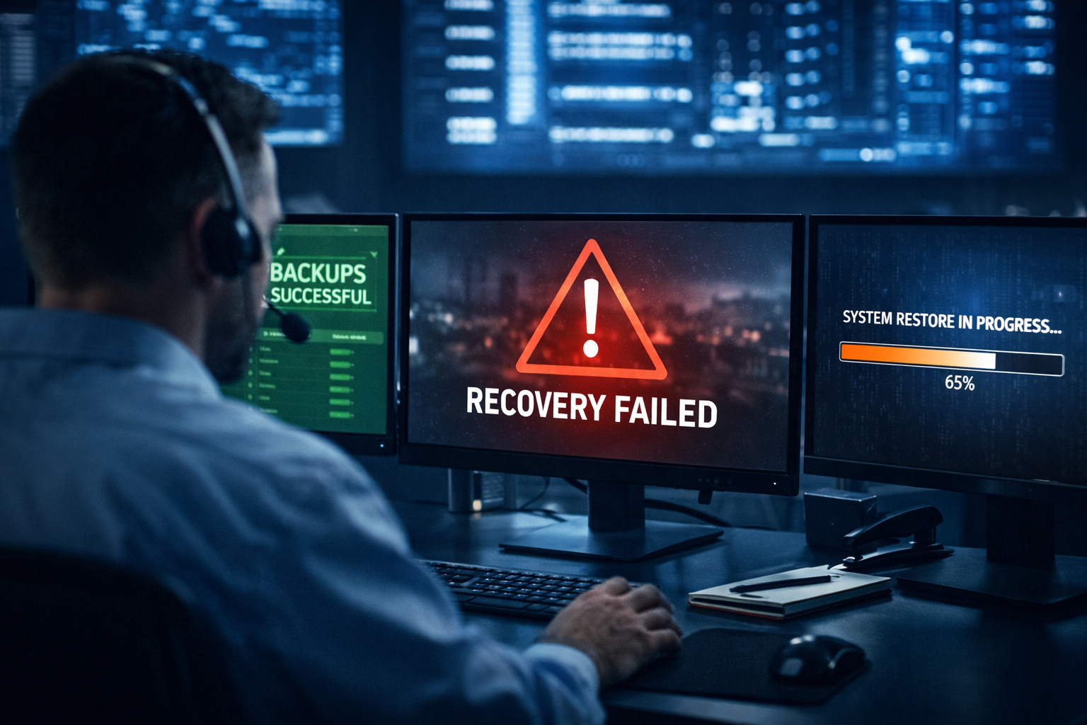 Why MSPs Fail During Recovery — Even When Backups Are Healthy